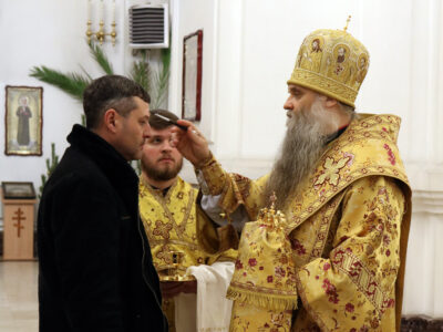 Всенощное бдение в Свято-Николаевском соборе г. Валуйки
