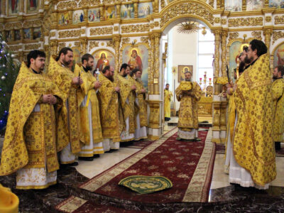 Епископ Валуйский и Алексеевский Савва молитвенно отметил день своего рождения