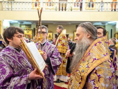 Преосвященнейший епископ Савва принял участие в торжествах по случаю 28-й годовщины архиерейской хиротонии митрополита Белгородского и Старооскольского Иоанна