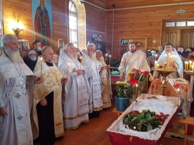 Состоялось отпевание новопреставленного клирика Валуйской епархии протоиерея Фёдора Бринчак