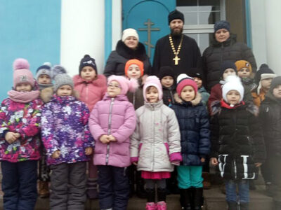 Воспитанники детского сада «Непоседа» поселка Вейделевка посетили Покровский храм