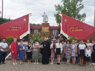 В день памяти и скорби священник приял участие в памятном мероприятии