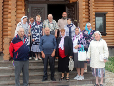 Храм Спаса Нерукотворного поселка Волоконовка посетили с экскурсией постояльцы «Комплексного центра социального обслуживания населения Волоконовского района»