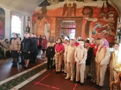 Обучающиеся МОУ «Горской средней общеобразовательной школы» посетили Храм Рождества Христова села Горки
