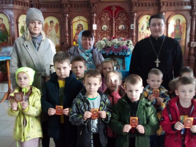 Воспитанники Щербаковского детского сада посетили храм Вознесения Господня
