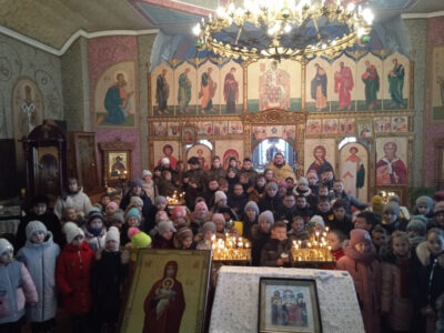 День православной молодежи прошел в Красненском благочинии