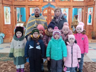 Воспитанники детского сада посетили Покровский храм села Сетище