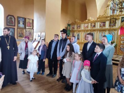 Пасхальный утренник в Покровском храме поселка Вейделевка