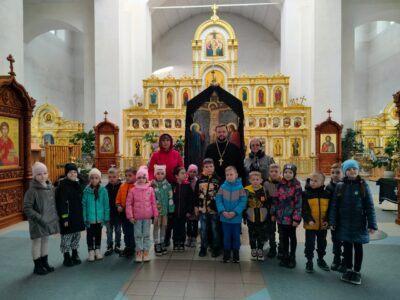 Воспитанники детского сада «Росинка» города Бирюча посетили Покровский собор