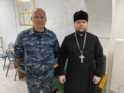 Благочинный Ровеньского округа встретился с новоназначенным начальником ОМВД России по Ровеньскому району