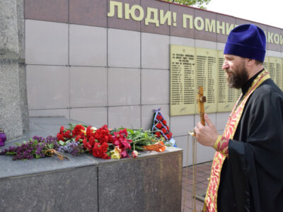 День Победы в поселке Вейделевка