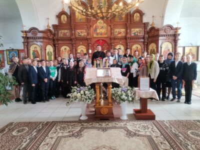 Учащиеся МБОУ «Щербаковская СОШ» побывали в храме Вознесения Христова села Щербаково