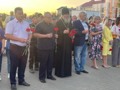 Благочинный Алексеевского округа принял участие в мероприятии посвященном памяти годовщины начала Великой Отечественной войны