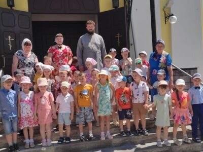 Воспитанники детского сада «Росинка» посетили Покровский собор города Бирюча