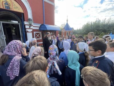 Благочинный приходов Алексеевского округа встретился с учащимися 5-х и 6-х классов