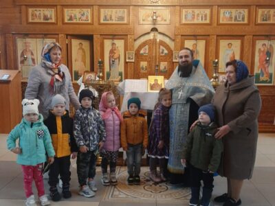 Состоялась встреча священника с воспитанниками МБДОУ Глуховского детского сада