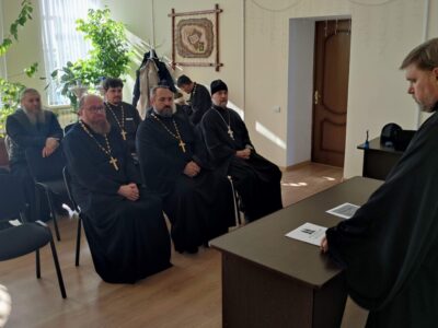 Состоялось собрание духовенства Валуйского благочиния