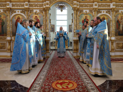 Преосвященнейший епископ Валуйский и Алексеевский Савва молитвенно отметил годовщину со дня своей архиерейской хиротонии