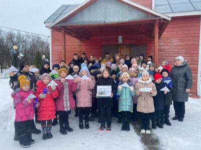 Ученики Верхососенской школы посетили Ильинский храм