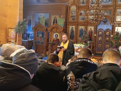 Священник провел встречу с учениками и учителями МБОУ Сорокинской СОШ