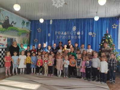 В детском саду «Колобок» села Засосна прошло мероприятие «Рождественские встречи»
