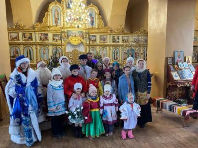 Прошел Рождественский утренник в поселке Вейделевка