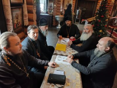 В храме Спаса Нерукотворного поселка Волоконовка состоялось собрание духовенства Волоконовского благочиния