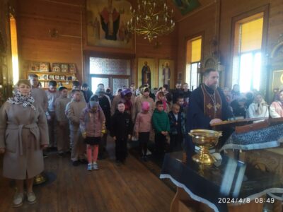 Настоятель Свято-Никольского храма села Сорокино провёл встречу с учениками и учителями МБОУ «Сорокинская СОШ»