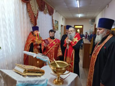 В среду Светлой седмицы епископ Валуйский и Алексеевский Савва посетил Иловский дом-интернат для престарелых и инвалидов