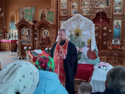 Настоятель Свято-Никольского храма села Сорокино провёл встречу с учениками и учителями МБОУ «Сорокинская СОШ»