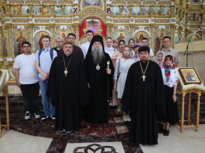 Студенты Валуйского колледжа посетили с экскурсией Свято-Николаевский кафедральный собор города Валуйки
