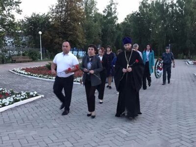 День памяти и скорби в поселке Вейделевка