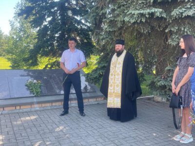 Священник принял участие в мероприятии посвященном 83-ей годовщине начала Великой Отечественной войны