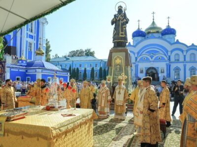 Епископ Савва принял участие в торжествах по случаю 300-летия со дня рождения святителя Тихона Задонского в в Задонском Рождество-Богородицком мужском монастыре