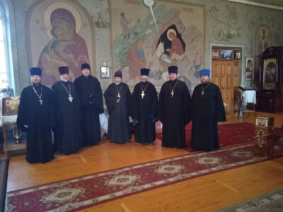 Состоялось собрание духовенства Красненского благочиния