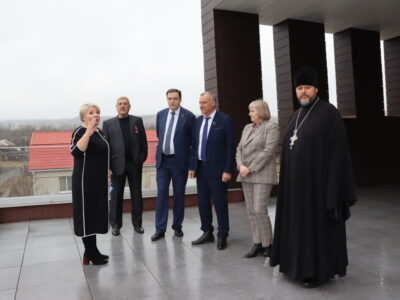 Благочинный Волоконовского округа принял участие в открытии уникального культурно-просветительского центра посвященного памяти ликвидаторов аварии на Чернобыльской атомной электростанции