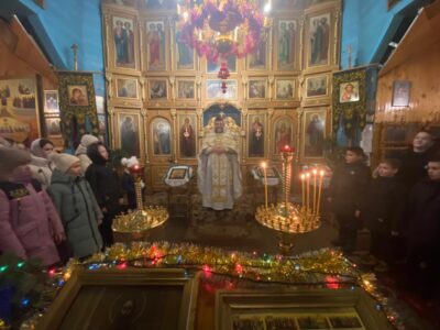 Учащиеся вместе с учителями Верхососенской СОШ посетили Ильинский храм