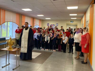 Настоятель храма святителя Николая Чудотворца села Сорокино посетил МБОУ «Сорокинская СОШ»