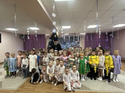 Благочинный приходов Алексеевского округа посетил МБДОУ «Детский сад №2» города Алексеевка