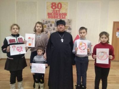 Настоятель храма Рождества Христова села Лесное Уколово принял участие в мероприятии посвященном здоровому образу жизни