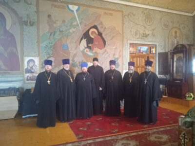 Состоялось собрание духовенства Красненского благочиния