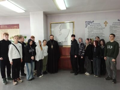 Покровский собор города Бирюч посетила группа студентов ОГАПОУ «Бирючанский техникум»