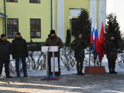 Благочинный I-го Бирюченского округа принял участие в митинге посвященном 83-ей годовщине освобождения Красногвардейского района от немецко-фашистских захватчиков в Великой Отечественной войне