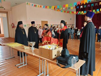 Правящий архиерей Валуйской епархии посетил ГБОУ «Валуйская общеобразовательная школа-интернат №1»
