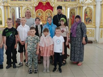 Ученики «Уразовская СОШ №1» посетили храм Усекновения главы Иоанна Предтечи