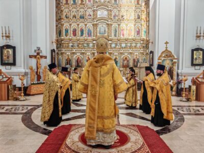 Преосвященнейший епископ Савва совершил молебное пение о без вести пропавших участниках СВО