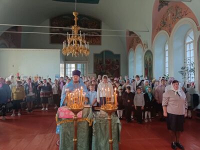 В Покровском храме села Иловка был отслужен ученический молебен
