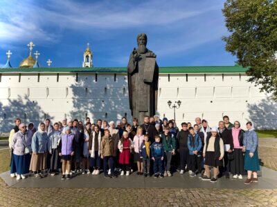 Состоялась паломническая поездка воспитанников Воскресной школы Свято-Троицкого кафедрального собора города Алексеевка в Свято-Троицкую Сергиеву лавру