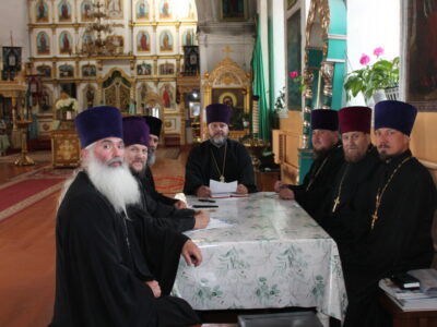 Состоялось собрание духовенства Волоконовского благочиния