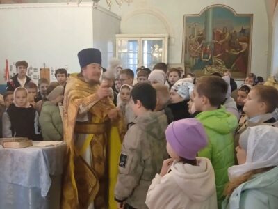 В Покровском храме села Иловка был отслужен ученический молебен